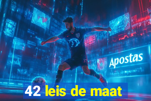 42 leis de maat